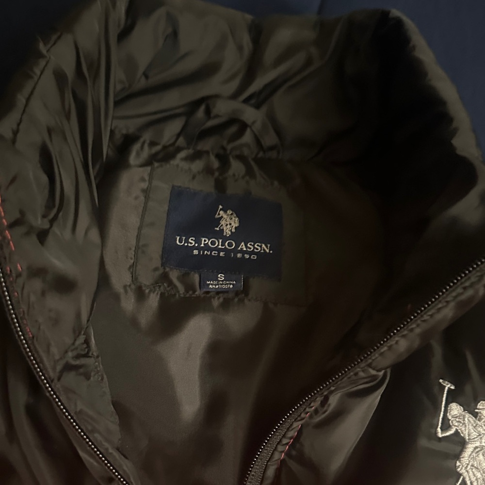 U.S. Polo Assn. Dark Gray Men's Puffer Jacket